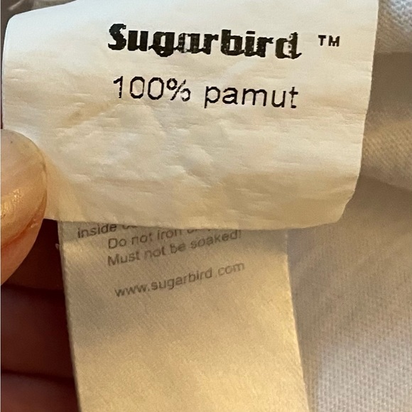 Sugarbird Limited Collection Gaga Oh La La RARE white cotton t-shirt, size 6 - Picture 12 of 12